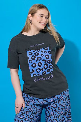 Moda za polnejše Majica kratkih rukava okruglog ovratnika plus velikost, xxl, Ulla Popken in Johann Popken (JP1880)