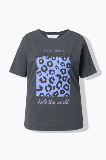 Moda za polnejše Majica kratkih rukava okruglog ovratnika plus velikost, xxl, Ulla Popken in Johann Popken (JP1880)
