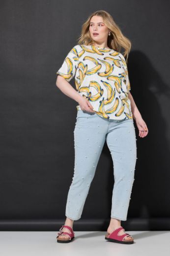 Moda za polnejše Majica kratkih rukava šireg kroja plus velikost, xxl, Ulla Popken in Johann Popken (JP1880)