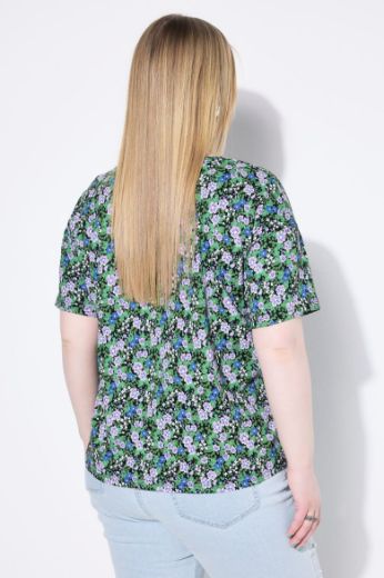 Moda za polnejše Majica kratkih rukava šireg kroja plus velikost, xxl, Ulla Popken in Johann Popken (JP1880)