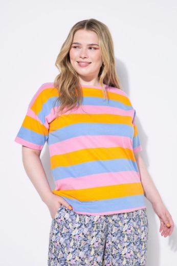 Moda za polnejše Majica kratkih rukava šireg kroja plus velikost, xxl, Ulla Popken in Johann Popken (JP1880)