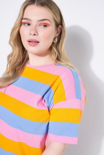 Moda za polnejše Majica kratkih rukava šireg kroja plus velikost, xxl, Ulla Popken in Johann Popken (JP1880)