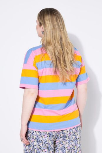 Moda za polnejše Majica kratkih rukava šireg kroja plus velikost, xxl, Ulla Popken in Johann Popken (JP1880)