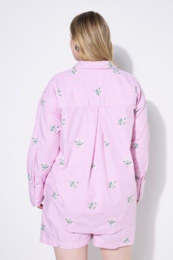 Moda za polnejše Košulja dugih rukava šireg kroja plus velikost, xxl, Ulla Popken in Johann Popken (JP1880)