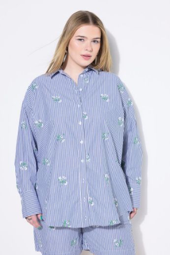 Moda za polnejše Košulja dugih rukava šireg kroja plus velikost, xxl, Ulla Popken in Johann Popken (JP1880)