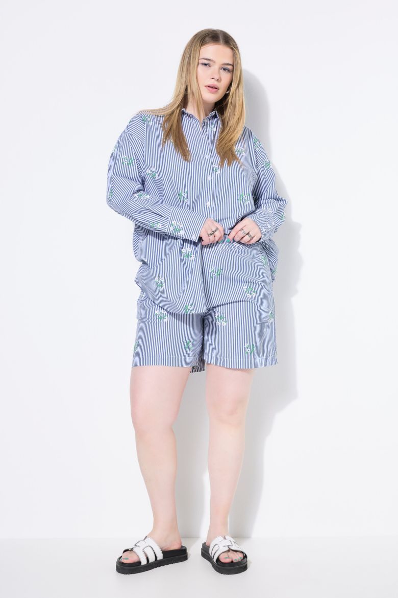 Moda za polnejše Hlače bermude širokih nogavica plus velikost, xxl, Ulla Popken in Johann Popken (JP1880)