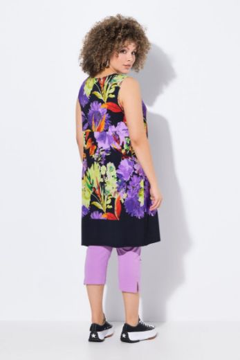 Moda za polnejše Haljina midi bez rukava okruglog ovratnika plus velikost, xxl, Ulla Popken in Johann Popken (JP1880)