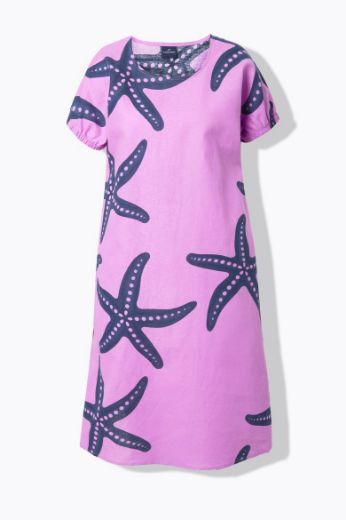 Moda za polnejše Haljina midi kratkih rukava okruglog ovratnika plus velikost, xxl, Ulla Popken in Johann Popken (JP1880)