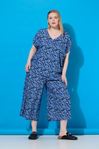 Moda za polnejše Bluza kratkih rukava V ovratnika plus velikost, xxl, Ulla Popken in Johann Popken (JP1880)