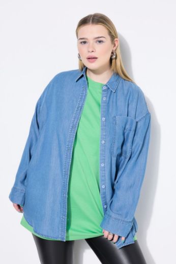 Moda za polnejše Košulja dugih rukava šireg kroja plus velikost, xxl, Ulla Popken in Johann Popken (JP1880)
