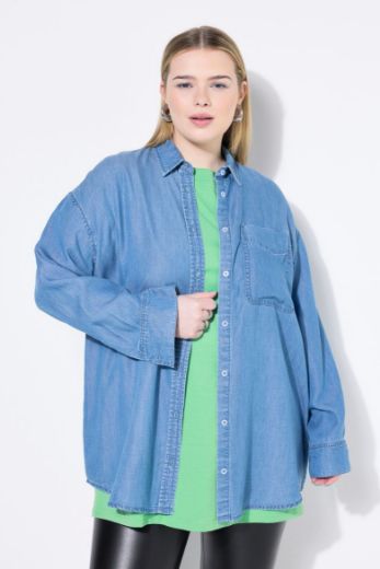 Moda za polnejše Košulja dugih rukava šireg kroja plus velikost, xxl, Ulla Popken in Johann Popken (JP1880)