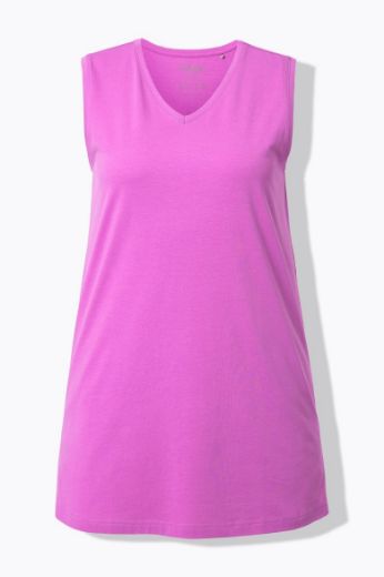 Moda za polnejše Majica V izrez Basic top plus velikost, xxl, Ulla Popken in Johann Popken (JP1880)