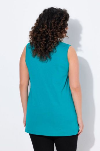 Moda za polnejše Majica V izrez Basic top plus velikost, xxl, Ulla Popken in Johann Popken (JP1880)