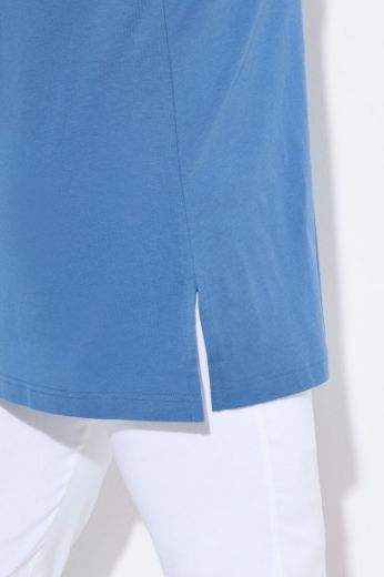Moda za polnejše Majica V izrez Basic top plus velikost, xxl, Ulla Popken in Johann Popken (JP1880)
