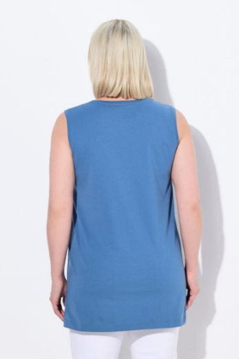 Moda za polnejše Majica V izrez Basic top plus velikost, xxl, Ulla Popken in Johann Popken (JP1880)