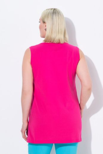 Moda za polnejše Majica V izrez Basic top plus velikost, xxl, Ulla Popken in Johann Popken (JP1880)