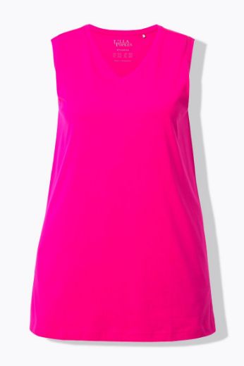 Moda za polnejše Majica V izrez Basic top plus velikost, xxl, Ulla Popken in Johann Popken (JP1880)
