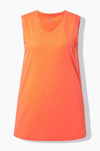 Moda za polnejše Majica V izrez Basic top plus velikost, xxl, Ulla Popken in Johann Popken (JP1880)