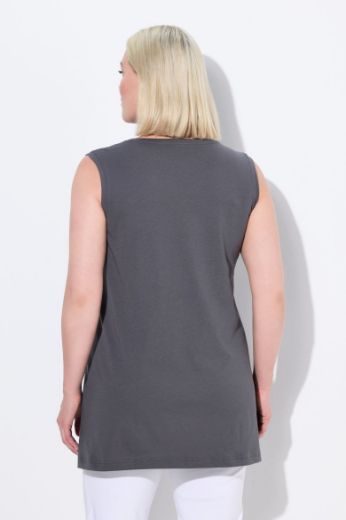 Moda za polnejše Majica V izrez Basic top plus velikost, xxl, Ulla Popken in Johann Popken (JP1880)