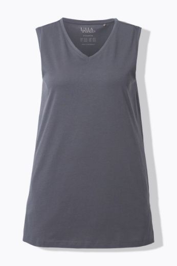 Moda za polnejše Majica V izrez Basic top plus velikost, xxl, Ulla Popken in Johann Popken (JP1880)