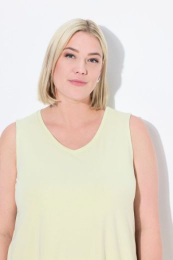 Moda za polnejše Top V ovratnik A kroja plus velikost, xxl, Ulla Popken in Johann Popken (JP1880)