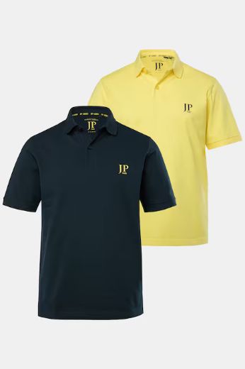 Moda za polnejše Majica Polo 2 komada plus velikost, xxl, Ulla Popken in Johann Popken (JP1880)