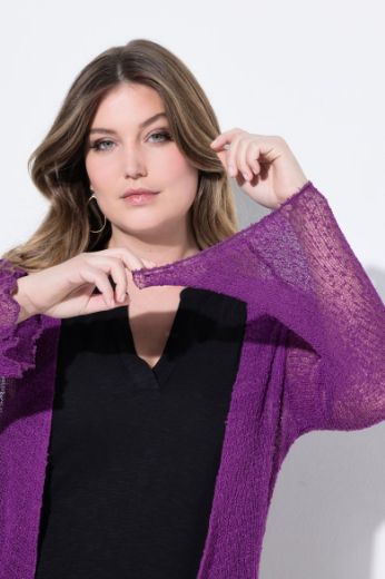 Moda za polnejše Jakna od perforirane tkanine plus velikost, xxl, Ulla Popken in Johann Popken (JP1880)