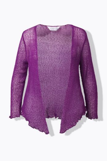 Moda za polnejše Jakna od perforirane tkanine plus velikost, xxl, Ulla Popken in Johann Popken (JP1880)