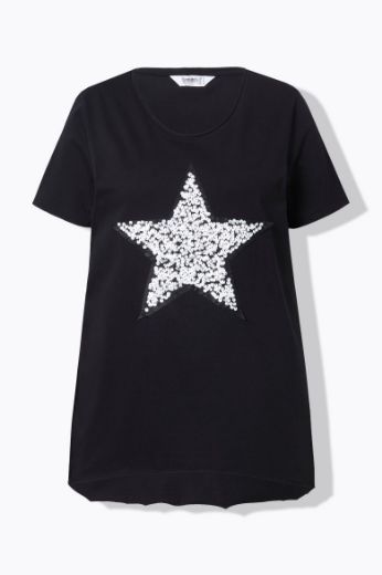 Moda za polnejše Majica kratkih rukava plus velikost, xxl, Ulla Popken in Johann Popken (JP1880)