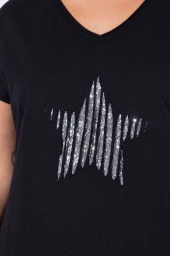 Moda za polnejše Majica kratkih rukava plus velikost, xxl, Ulla Popken in Johann Popken (JP1880)