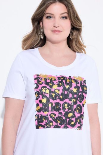 Moda za polnejše Majica kratkih rukava okruglog ovratnika plus velikost, xxl, Ulla Popken in Johann Popken (JP1880)