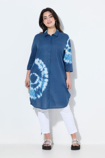 Moda za polnejše Bluza 3/4 rukava dužeg A kroja plus velikost, xxl, Ulla Popken in Johann Popken (JP1880)