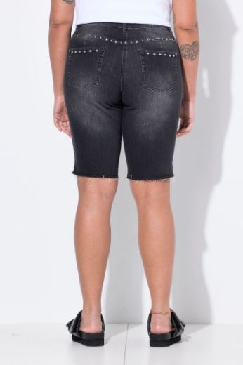 Moda za polnejše Traperice bermude plus velikost, xxl, Ulla Popken in Johann Popken (JP1880)