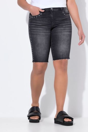 Moda za polnejše Traperice bermude plus velikost, xxl, Ulla Popken in Johann Popken (JP1880)