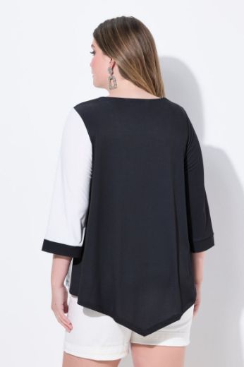 Moda za polnejše Majica 3/4 rukava cvjetnog uzorka plus velikost, xxl, Ulla Popken in Johann Popken (JP1880)