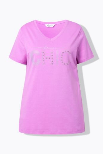 Moda za polnejše Majica kratkih rukava V ovratnika plus velikost, xxl, Ulla Popken in Johann Popken (JP1880)