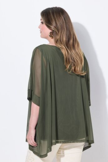 Moda za polnejše Bluza polu rukava šireg kroja plus velikost, xxl, Ulla Popken in Johann Popken (JP1880)