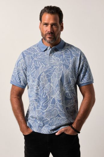 Moda za polnejše Majica Polo kratkih rukava plus velikost, xxl, Ulla Popken in Johann Popken (JP1880)