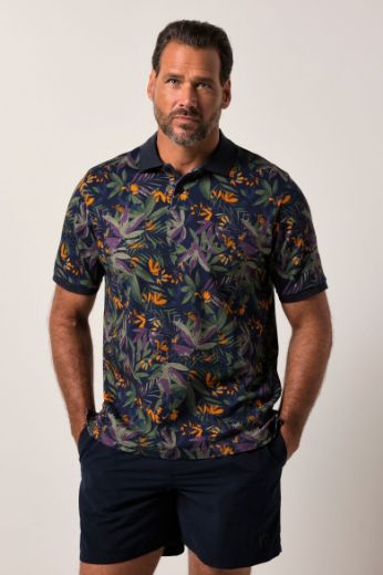 Moda za polnejše Majica Polo kratkih rukava plus velikost, xxl, Ulla Popken in Johann Popken (JP1880)