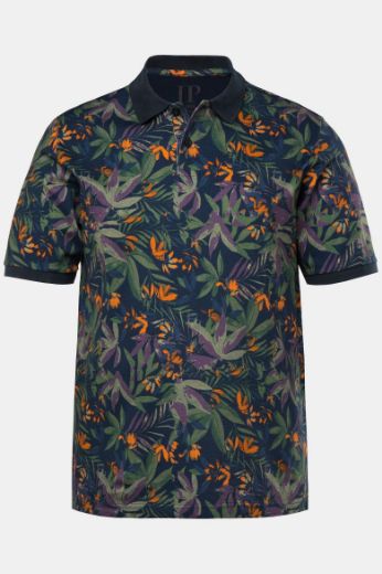 Moda za polnejše Majica Polo kratkih rukava plus velikost, xxl, Ulla Popken in Johann Popken (JP1880)