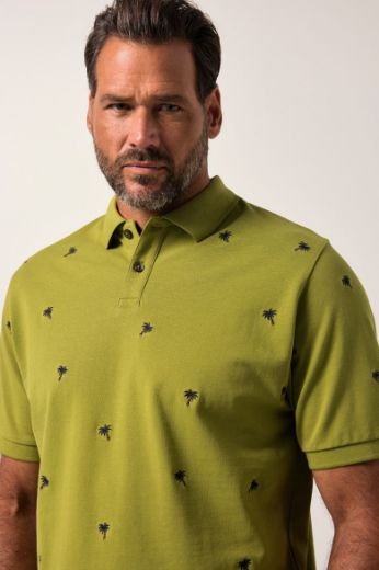 Moda za polnejše Majica Polo kratkih rukava plus velikost, xxl, Ulla Popken in Johann Popken (JP1880)