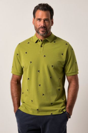 Moda za polnejše Majica Polo kratkih rukava plus velikost, xxl, Ulla Popken in Johann Popken (JP1880)