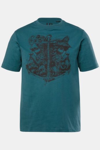 Moda za polnejše Majica kratkih rukava plus velikost, xxl, Ulla Popken in Johann Popken (JP1880)