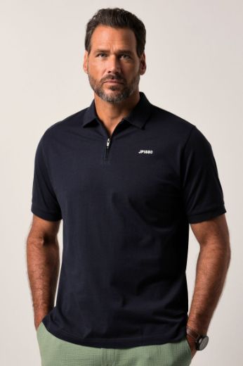 Moda za polnejše Majica Polo kratkih rukava plus velikost, xxl, Ulla Popken in Johann Popken (JP1880)