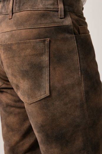 Moda za polnejše Bermude kožne plus velikost, xxl, Ulla Popken in Johann Popken (JP1880)