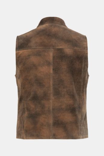 Moda za polnejše Prsluk kožni na kopčanje plus velikost, xxl, Ulla Popken in Johann Popken (JP1880)