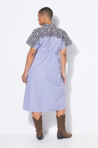 Moda za polnejše Haljina kratkih rukava na kopčanje plus velikost, xxl, Ulla Popken in Johann Popken (JP1880)