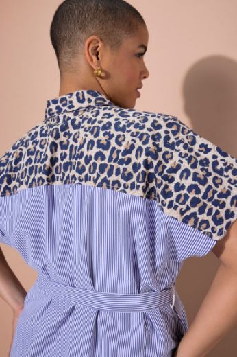 Moda za polnejše Haljina kratkih rukava na kopčanje plus velikost, xxl, Ulla Popken in Johann Popken (JP1880)