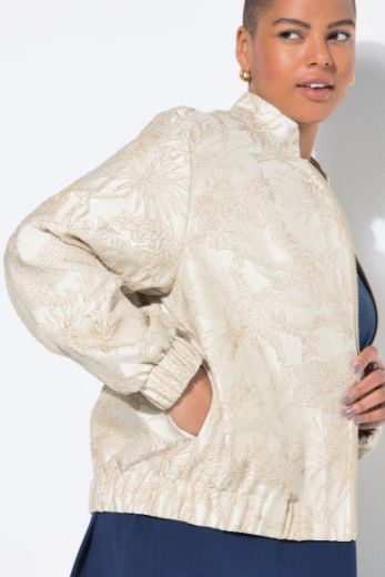 Moda za polnejše Jakna lagana s patentnim zatvaračem plus velikost, xxl, Ulla Popken in Johann Popken (JP1880)
