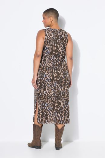 Moda za polnejše Haljina maxi bez rukava s leopard uzorkom plus velikost, xxl, Ulla Popken in Johann Popken (JP1880)